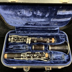 Grenadilla Wood Buffet Paris Evette & Schaeffer Clarinet in A - Serial # 129293